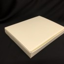 Scatola cartoncino avorio CM 26x23 H 3