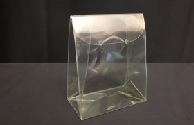 Scatola pvc trasparente forma busta CM 7x4 H 8