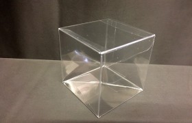 Scatola pvc trasparente CM 6x6 H 6