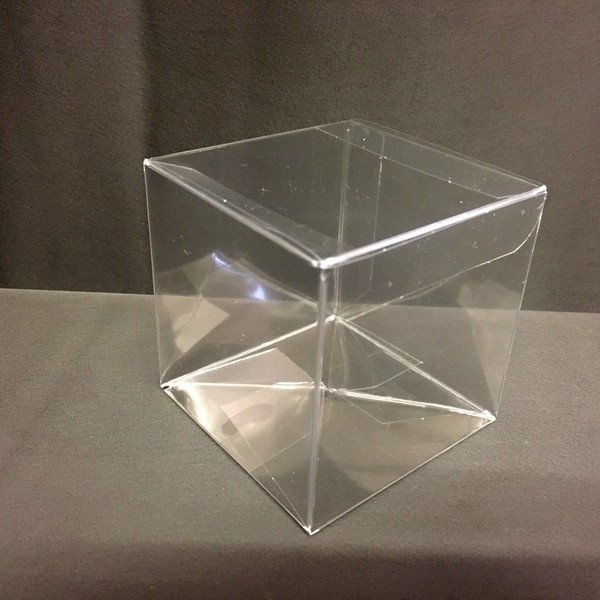 Scatola pvc trasparente CM 6x6 H 6