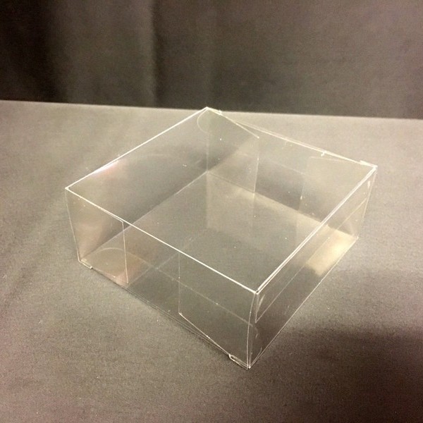 Scatola pvc trasparente CM 8x8 H 3.5