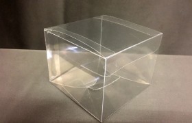 Scatola pvc trasparente CM 8x8 H 6
