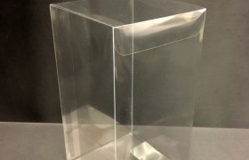 Scatola pvc trasparente CM 8x8 H 13