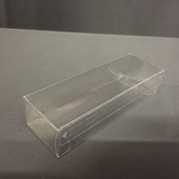 Scatola pvc trasparente CM 9x2 H 3