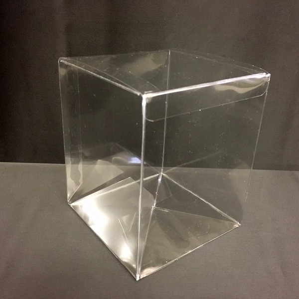 Scatola pvc trasparente CM 9x9 H 12