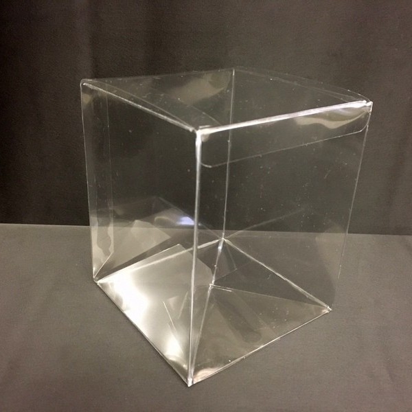 Scatola pvc trasparente CM 10x10 H 16