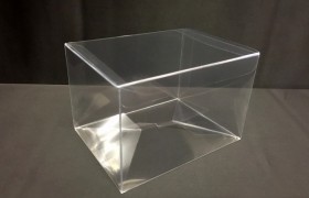 Scatola pvc trasparente CM 12x9 H 8