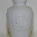 Potiche porcellana bianca H 9