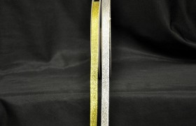Nastro lurex oro e argento. MT 50 MM 10