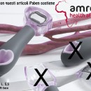 Apribottiglie plastica e metallo CM 15 con scatola. LINEA EQUOSOLIDALE.