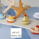 Navi resina con memo clip ass.4 H 9