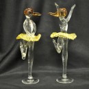 Ballerina vetro filigrana con gonna glitter ass.2 H 16