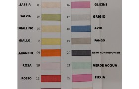 Nastro organza MM. 6 MT 50