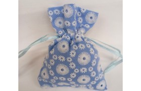 Sacchetto cotone tipo sangallo 8x11