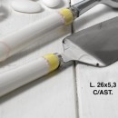 Paletta da dolci con manico ceramica decoro Cake L.26x5.3 con scatola
