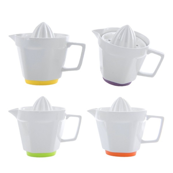 Spremi agrumi ceramica con base silicone ass.4 colori CM 16