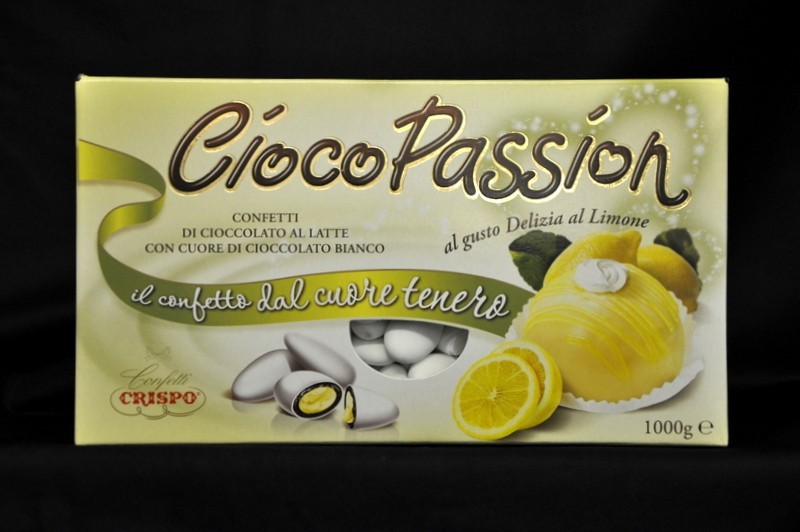 Confetti doppio cioccolato senza mandorla gusto Delizia al Limone KG 1
