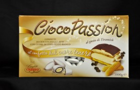 Confetti doppio cioccolato senza mandorla gusto Tiramisù KG 1