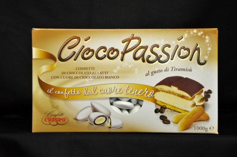 Confetti doppio cioccolato senza mandorla gusto Tiramisù KG 1