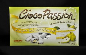 Confetti doppio cioccolato senza mandorla gusto Ricotta e Pera KG 1