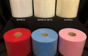 Tulle italiano a rotolo H 10 cm MT 100 MADE IN ITALY