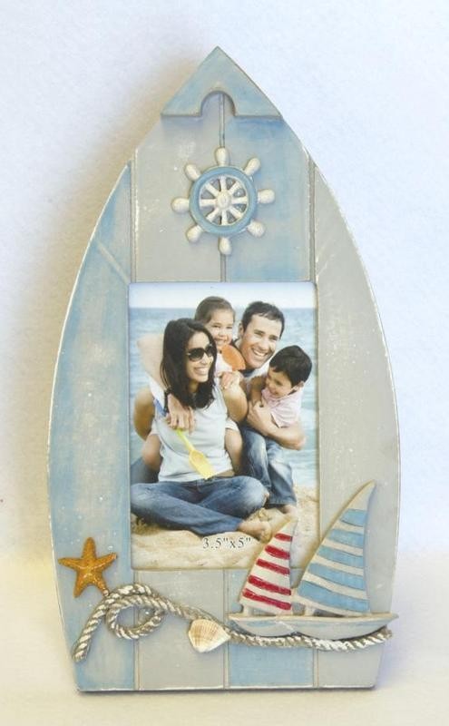 Portafoto in legno forma barca 7x12 (interno)