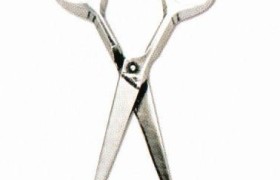 Forbici in metallo e argento cm. 5 MADE IN ITALY