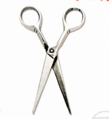 Forbici in metallo e argento cm. 5 MADE IN ITALY