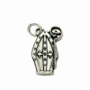 Ciondolo metallo e argento mitra cresima cm. 3x2.MADE IN ITALY