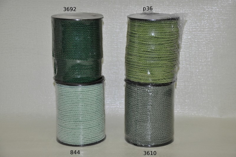 Nastro cordone italiano 3 capi MM. 3 MT.50.