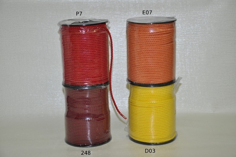 Nastro cordone italiano 3 capi MM. 3 MT.50.