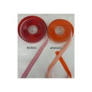 Nastro gross grain con decoro pizzo (solo su un lato) MM.15 MT.20