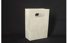 Bustina shopper carta bianca 13x7 h. 18