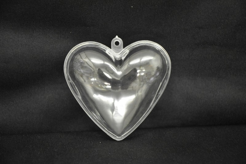 Scatola cuore plexiglas 7X7