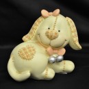 Cagnolino resina salvadanaio H 15
