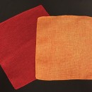 Quadrato cotone tipo juta 23x23
