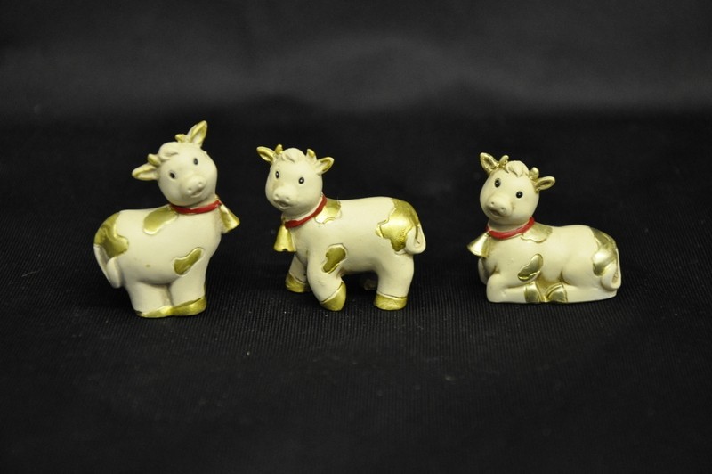 Mucca resina mignon ass. 3 cm 4