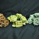 Rosa in velluto diam. 5 mazzo 6 pz
