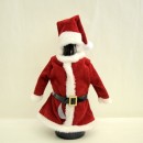 Vestito babbo natale copri bottiglia