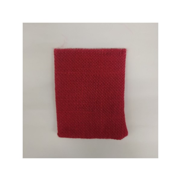Sacchetto in juta ROSSO CM 9x13 MADE IN ITALY