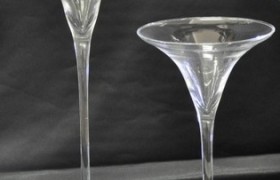 Coppa martini in vetro h.40 d.16