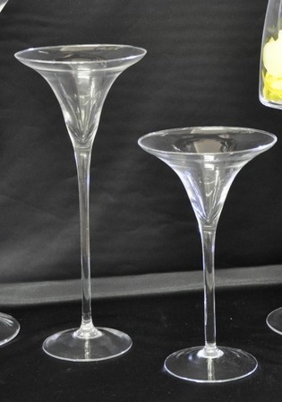 Coppa martini in vetro h.40 d.16