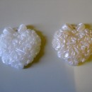 Candela cuore cera 9x9 h 2