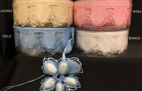 Nastro portaconfetti 25 metri x 95 confezioni.