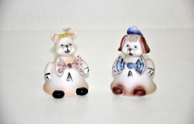 Campanella in ceramica con animaletto.
