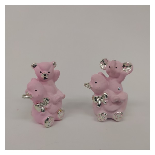 Animali in resina ass. 2 per colore H 4