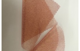 Rete tonda o quadrata colore rosso.MADE IN ITALY