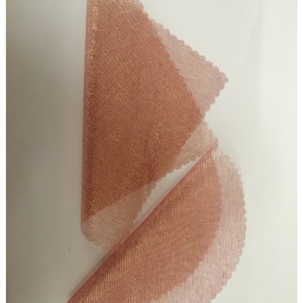 Rete tonda o quadrata colore rosso.MADE IN ITALY