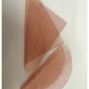Rete tonda o quadrata colore rosso.MADE IN ITALY