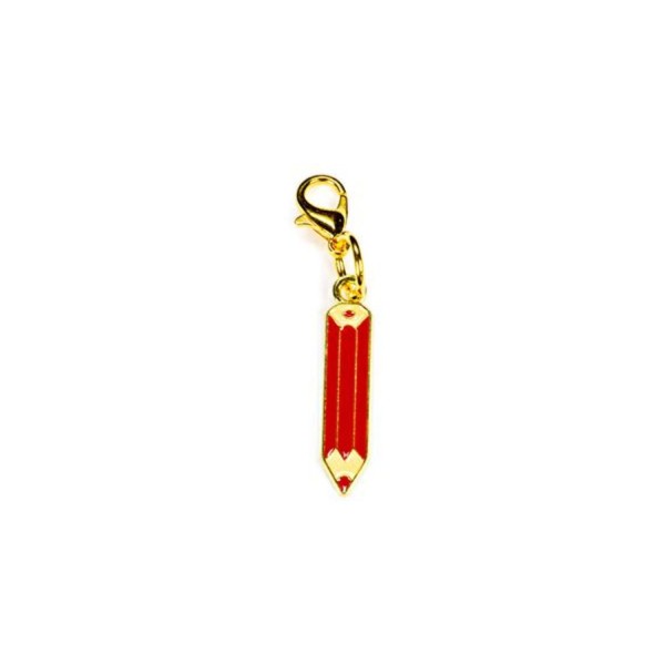 Charms metallo matita.CM.2,5